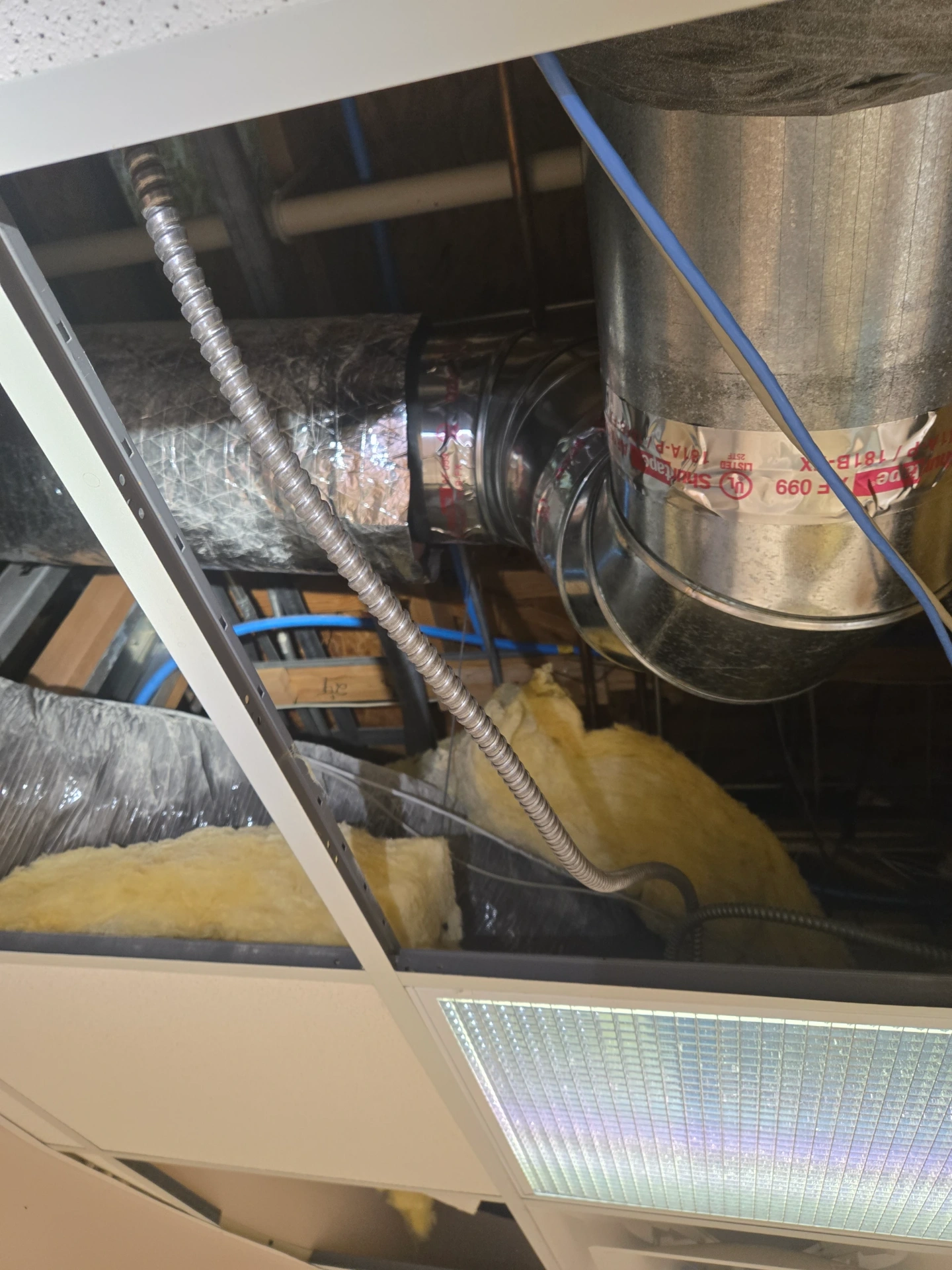 In-duct air purification and clean ductwork installed by Great Lakes Comfort in Howell, MI