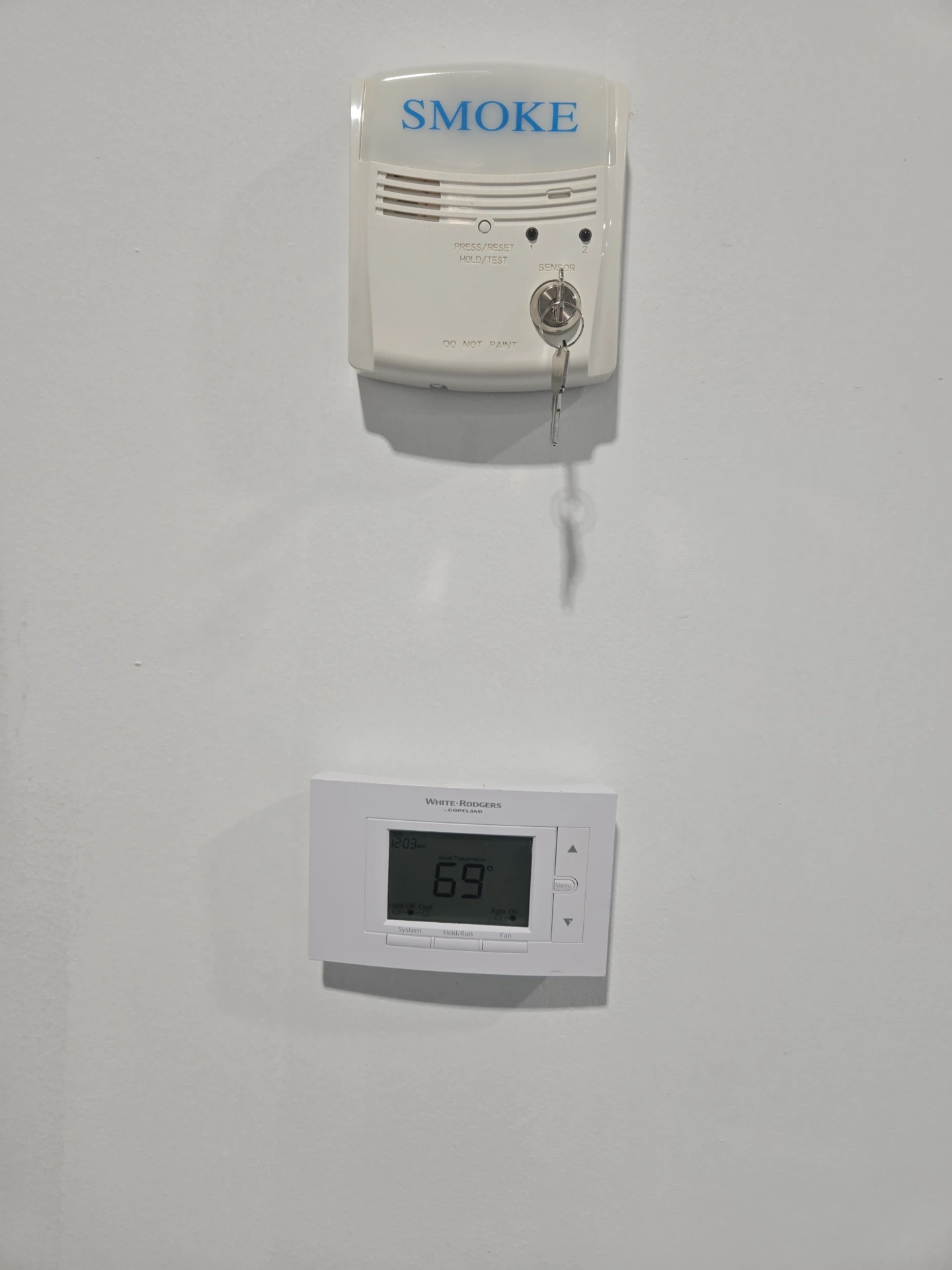 White Rodgers thermostat installation by Great Lakes Comfort in Howell, MI